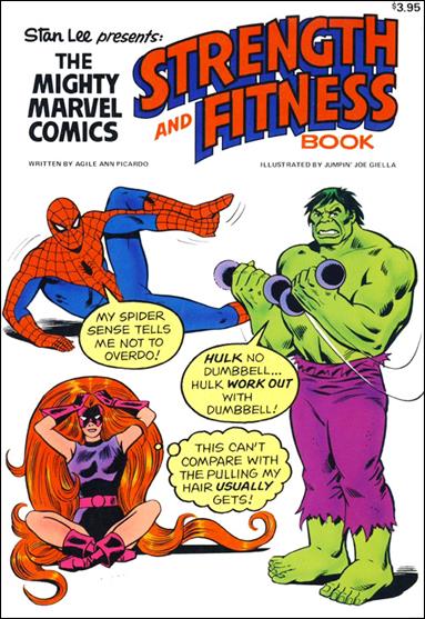 Mighty Marvel Comics Strength and Fitness Book issue 1