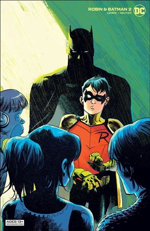Robin & Batman issue 2-B Rafael Albuquerque Cover