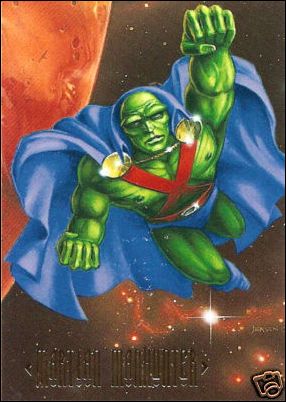 DC Master Series (Base Set) card 22 Martian Manhunter