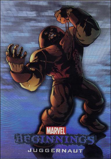 Marvel Beginnings: Series 1 (Marvel Villains Hologram Subset) card H-19 Juggernaut
