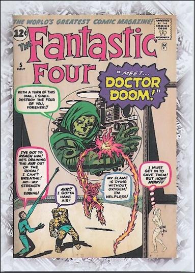 Marvel Beginnings: Series 1 (Breakthrough Issues Comic Cover Subset) card B-10 The Fantastic Four Vol. 1 #5