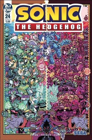 Sonic the Hedgehog (2018) issue 24 Jonathan Gray Cover