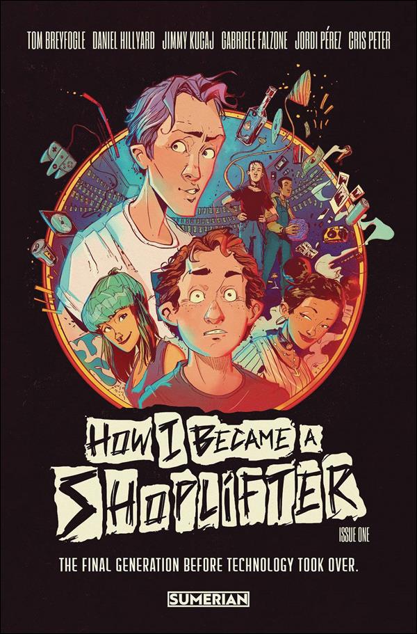 How I Became a Shoplifter  issue 1 Juan Cavia Cover