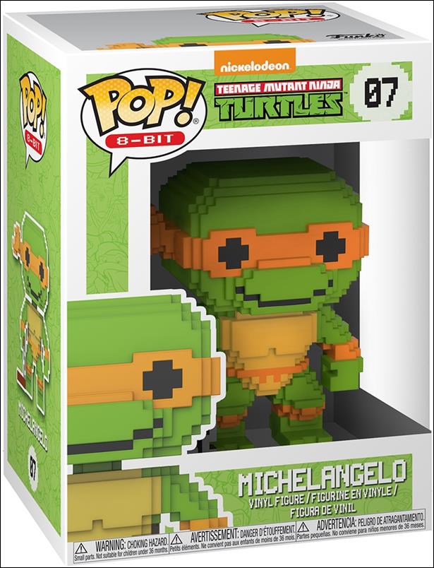 POP! 8-Bit figure 7 Michelangelo
