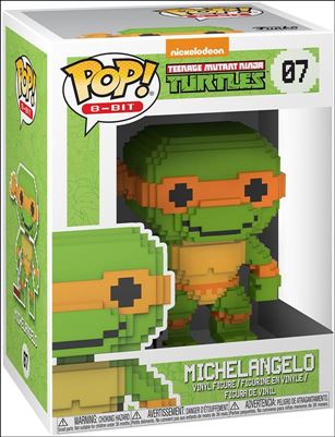 POP! 8-Bit figure 7 Michelangelo