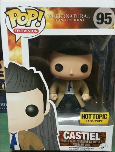 POP! Television figure 95-B Castiel (Gray Winged Hot Topic Exclusive)