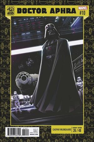 Doctor Aphra issue 10-B Caspar Wijngaard Star Wars 40th Anniversary Cover