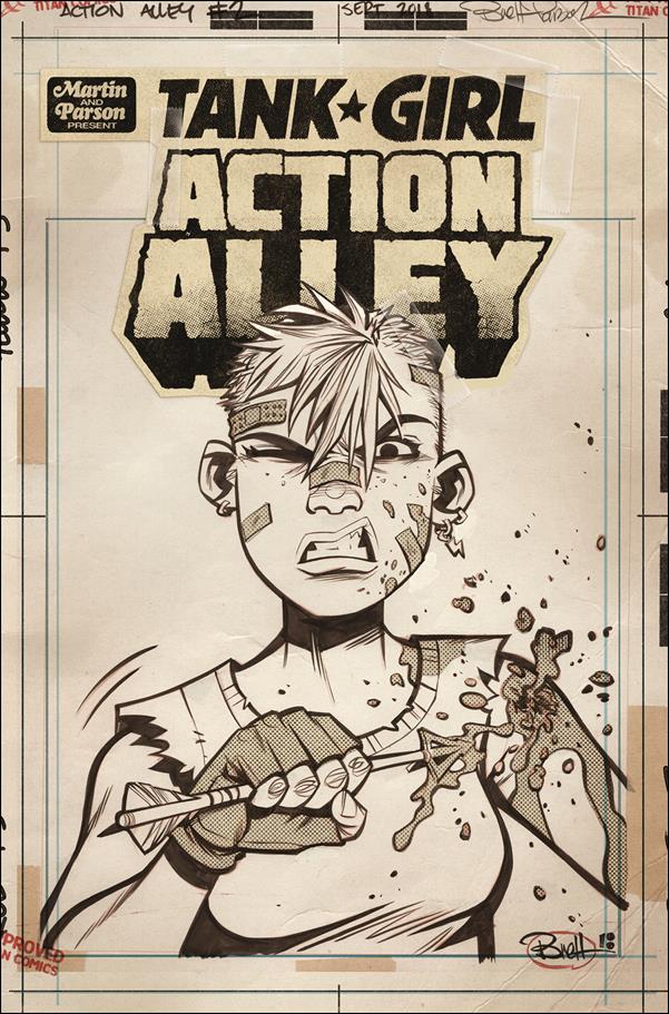 Tank Girl Ongoing issue 2-C Artist Edition Cover