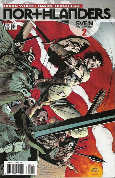 Northlanders issue 2-B Andy Kubert 1:10 Cover