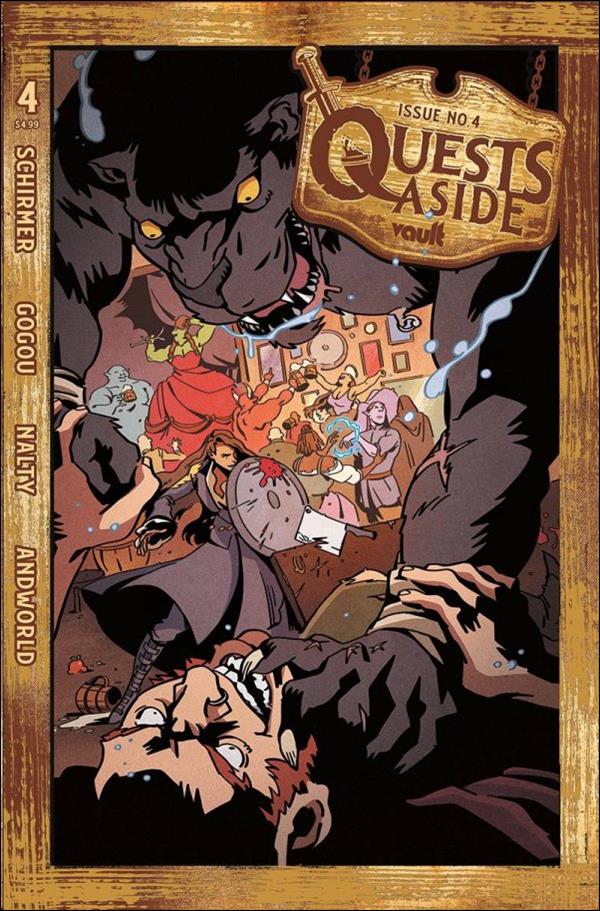 Quests Aside issue 4 Elena Gogou Cover