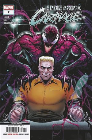 Eddie Brock: Carnage issue 2-E Iban Coello Cover (Second Printing)