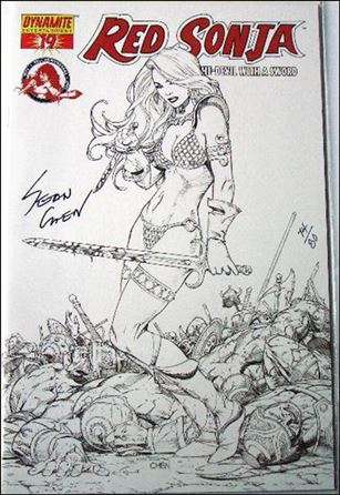 Red Sonja (2005) issue 19-H Dynamic Forces (Signed by Sean Chen) 1/80