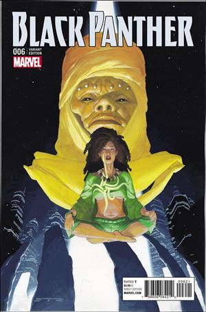 Black Panther (2016) issue 6-B Esad Ribic Connecting Cover