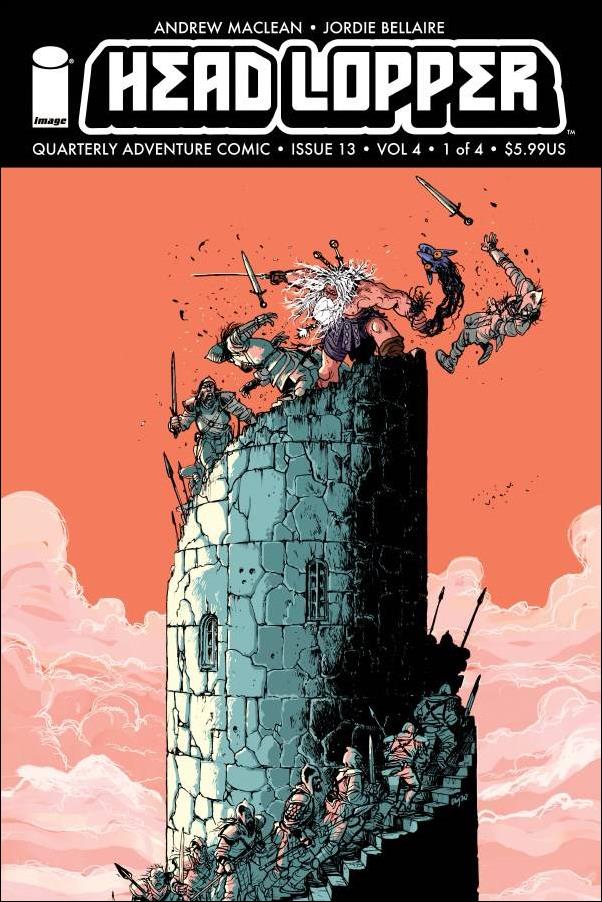 Head Lopper issue 13-B Daniel Warren Johnson Cover
