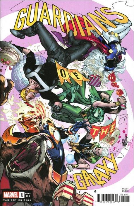 Guardians of the Galaxy (2020) issue 1-C Pepe Larraz Party Cover