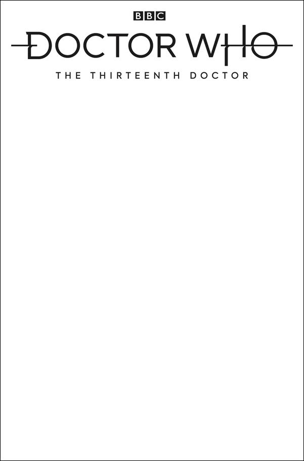 Doctor Who: The Thirteenth Doctor issue 5-D Blank/Sketch Cover