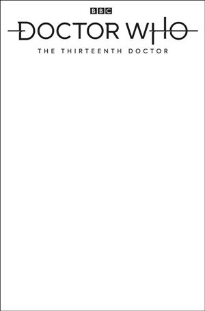 Doctor Who: The Thirteenth Doctor issue 5-D Blank/Sketch Cover