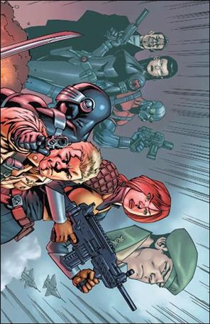 G.I. Joe (2011) issue 1-D Javier Saltares 1:10 Wraparound Virgin Cover
