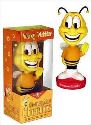 Wacky Wobblers (Advertising) item Nn11 Cheerios Honey Bee