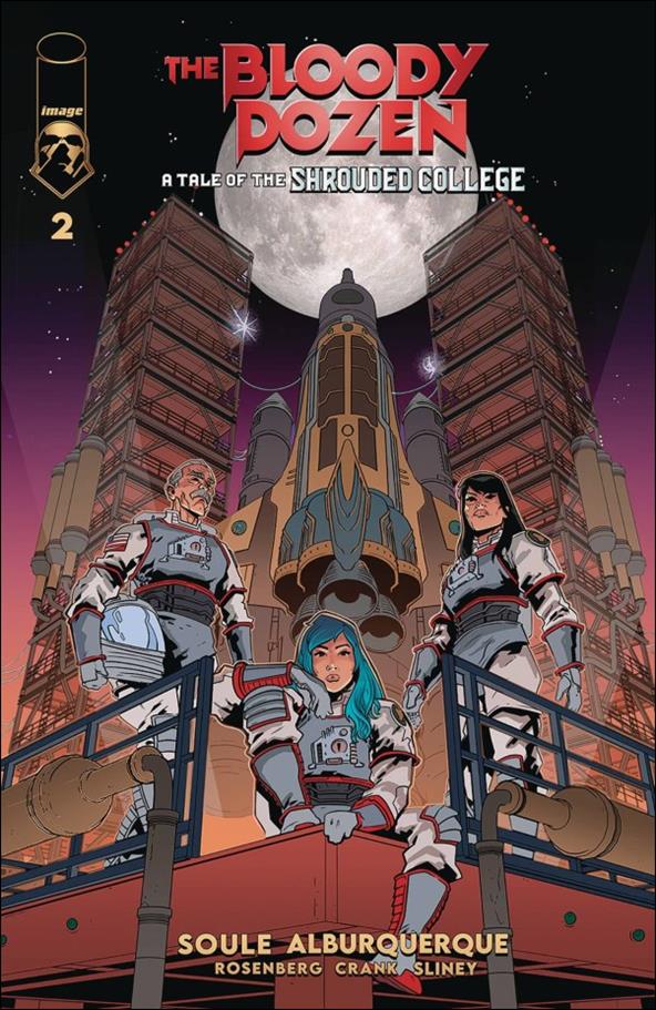 Bloody Dozen: A Tale of the Shrouded College issue 2 Will Sliney Cover