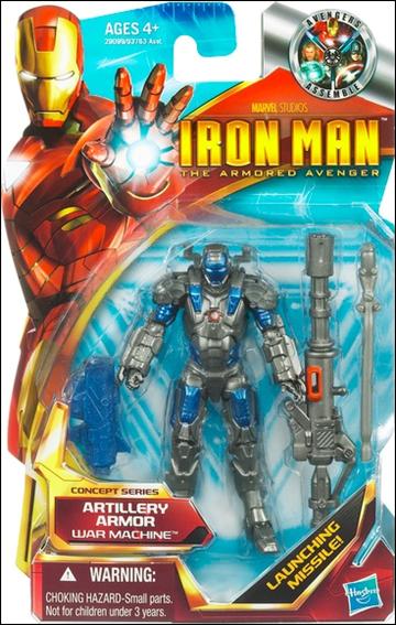 Iron Man: The Armored Avenger figure 02 War Machine - Artillery Armor (Concept Series)