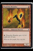 Magic the Gathering: Lorwyn (Base Set) card 166 Flamekin Brawler