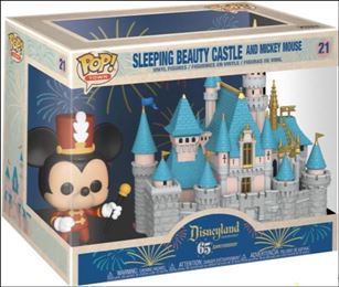 POP! Town figure 21 Sleeping Beauty Castle and Mickey Mouse