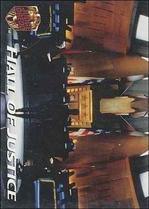 Judge Dredd: The Movie (Base Set) card 49 Hall of Justice