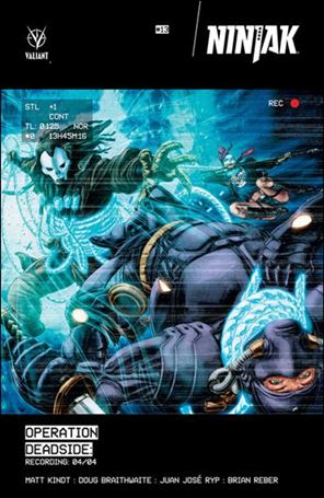 Ninjak (2015) issue 13 Doug Braithwaite Cover