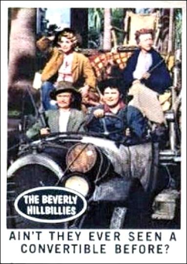 Beverly Hillbillies (Base Set) card 36 Ain't They Ever Seen a Convertible Before?