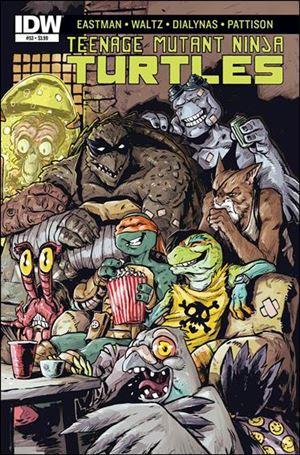 Teenage Mutant Ninja Turtles (2011) issue 53 Michael Dialynas Cover