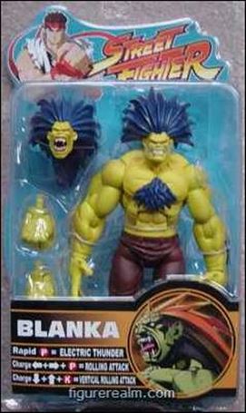 Street Fighter (Round 2) figure 1-C Blanka (Yellow)