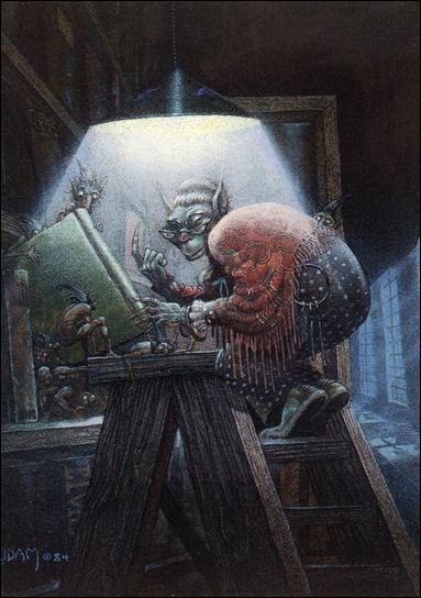 Art Suydam (Base Set) card 18 Goblin Tales