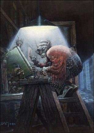 Art Suydam (Base Set) card 18 Goblin Tales