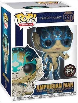 POP! Movies figure 637-B Amphibian Man (GITD) Chase