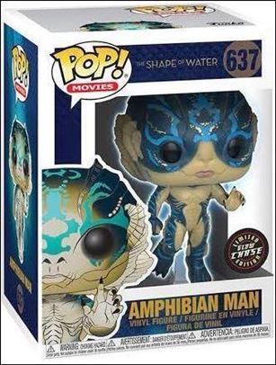 POP! Movies figure 637-B Amphibian Man (GITD) Chase