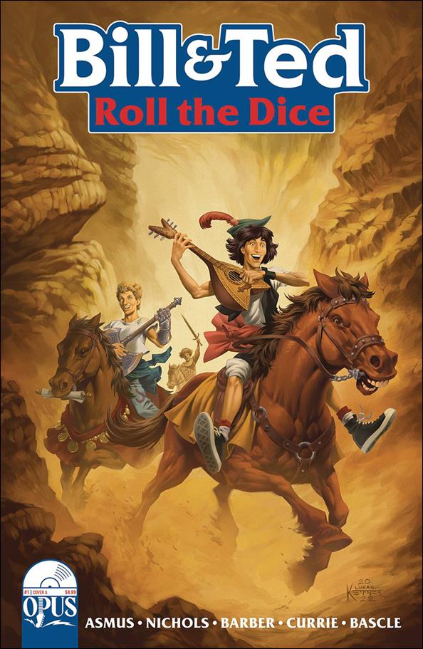 Bill & Ted Roll the Dice issue 1 Lukas Ketner Cover