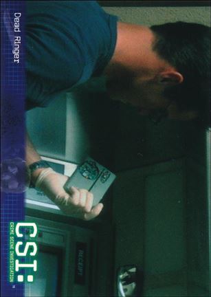 CSI: Crime Scene Investigation - Series Two (Base Set) card 45 Dead Ringer