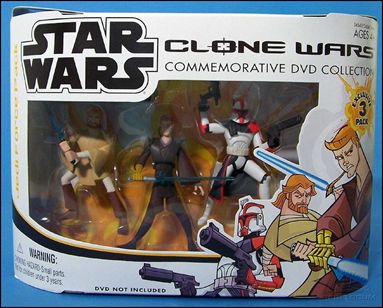 Star Wars: Clone Wars (Animated) Commemorative Box Sets figure 1 Jedi Force Pack