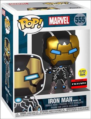 POP! Marvel figure 555 Iron Man Model 39
