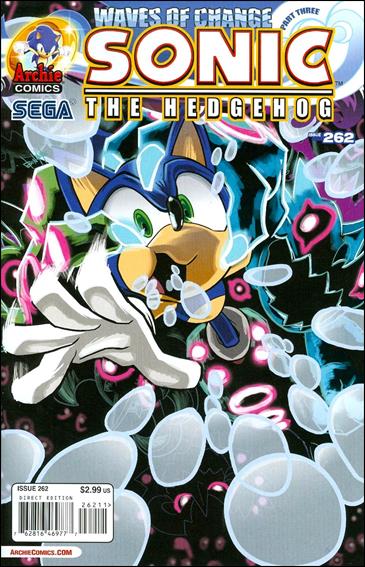 Sonic the Hedgehog (1993) issue 262 Ben Bates Cover