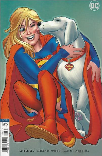 Supergirl (2016) issue 21-B Amanda Conner Cover
