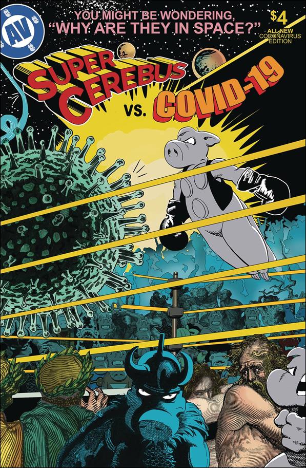 Super Cerebus vs COVID-19 issue 1