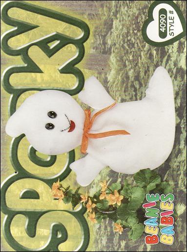Beanie Babies Series 4 (Base Set) card 234 Spooky