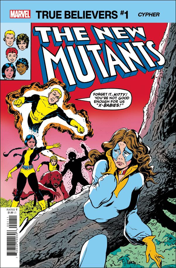 New Mutants (1983) issue 13-B True Believers Edition