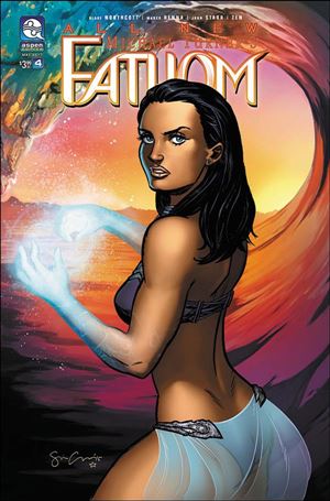 All New Michael Turner's Fathom issue 4-D Sina Grace Cover