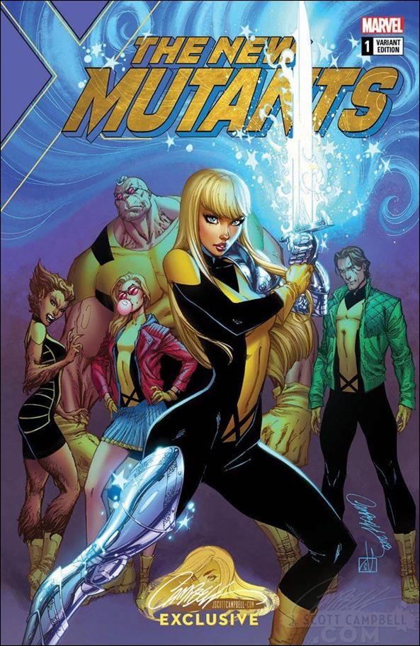 New Mutants: Dead Souls issue 1-F J. Scott Campbell "Magick" 1/2800