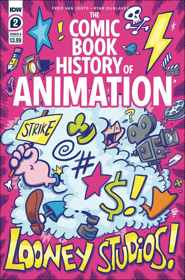 Comic Book History of Animation issue 2 "Fight" Cover