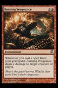 Magic the Gathering: Innistrad (Base Set) card 133 Burning Vengeance