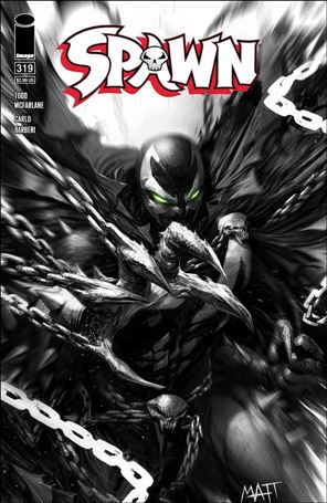 Spawn issue 319-C Francesco Mattina Cover